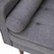 Flash Furniture Dark Gray Faux Linen Upholstered Tufted Sofa IS-PS100-DKGY-GG - alternate 4